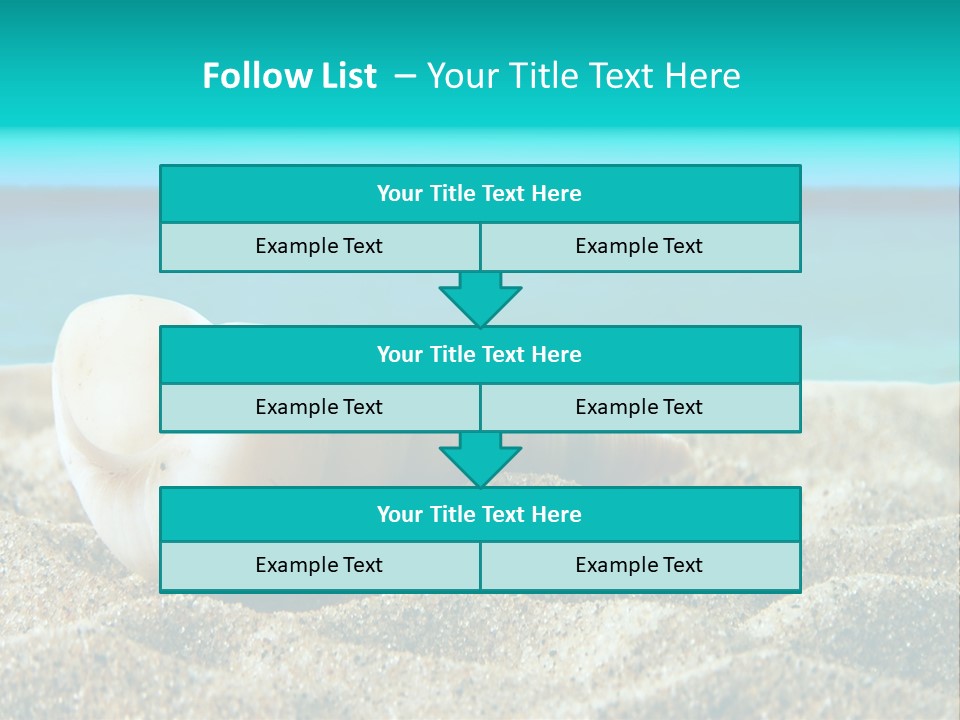 Exotic Tourism Sky PowerPoint Template