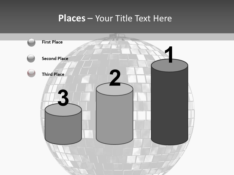 Clubbing Shape Reflect PowerPoint Template