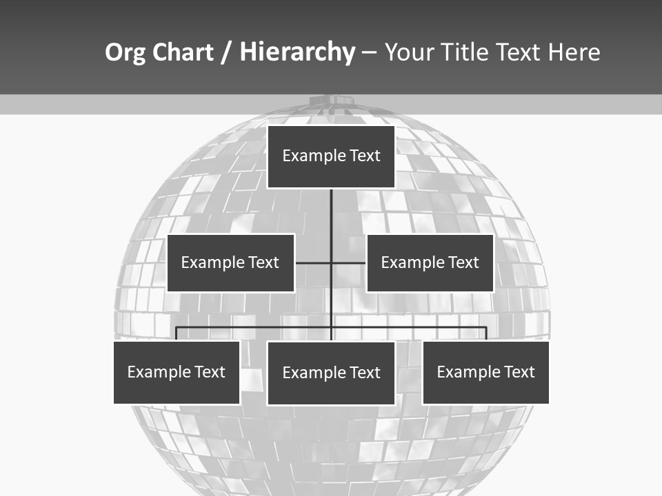 Clubbing Shape Reflect PowerPoint Template
