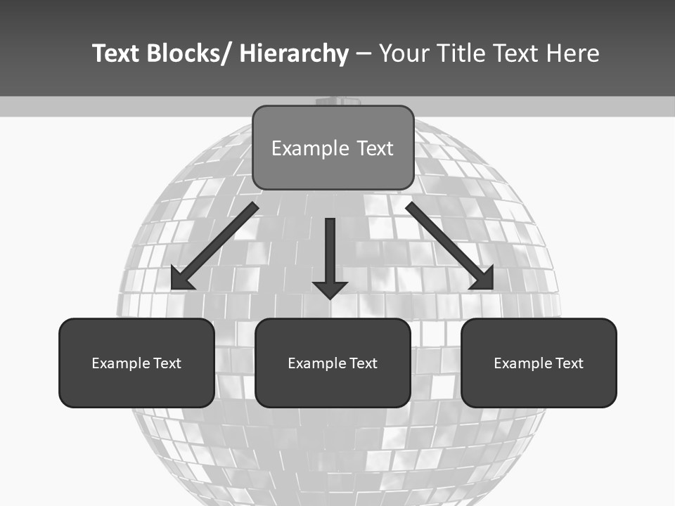 Clubbing Shape Reflect PowerPoint Template