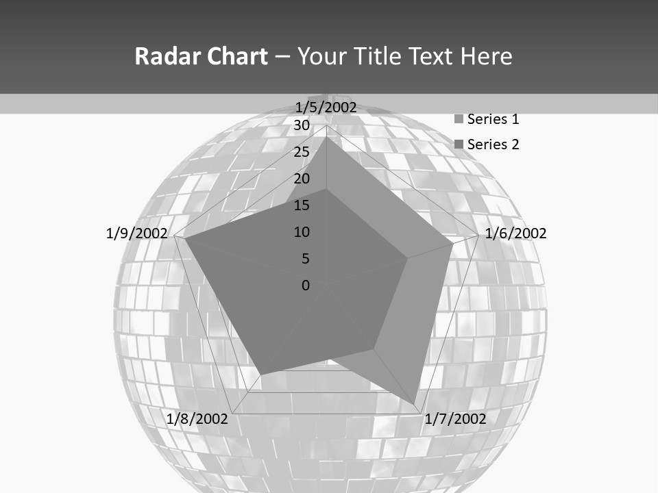 Clubbing Shape Reflect PowerPoint Template