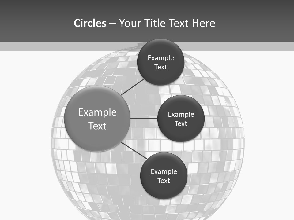Clubbing Shape Reflect PowerPoint Template