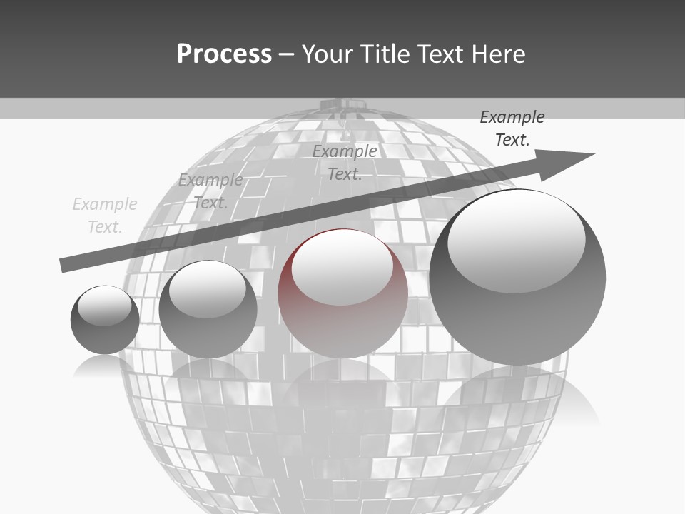 Clubbing Shape Reflect PowerPoint Template