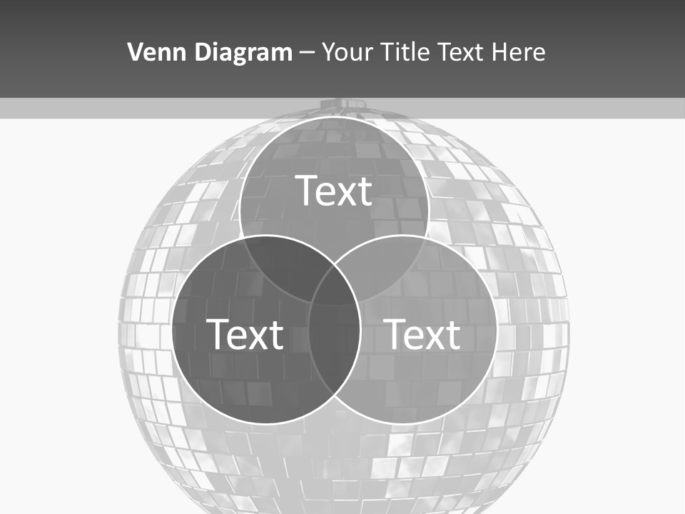 Clubbing Shape Reflect PowerPoint Template