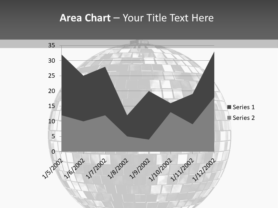 Clubbing Shape Reflect PowerPoint Template