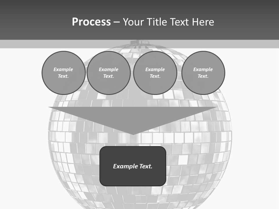 Clubbing Shape Reflect PowerPoint Template