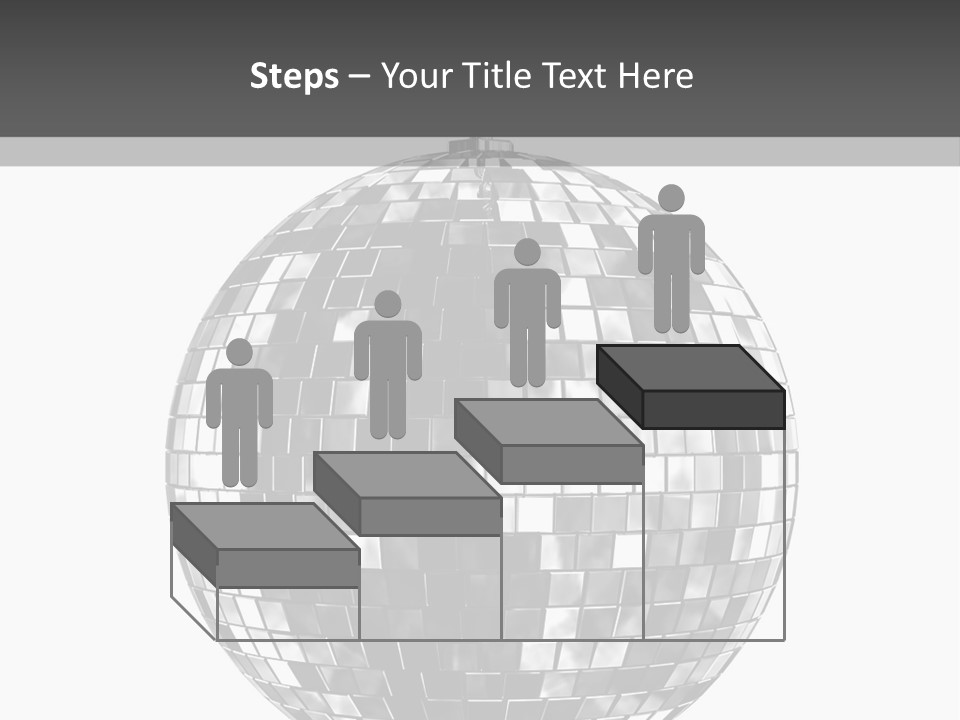 Clubbing Shape Reflect PowerPoint Template