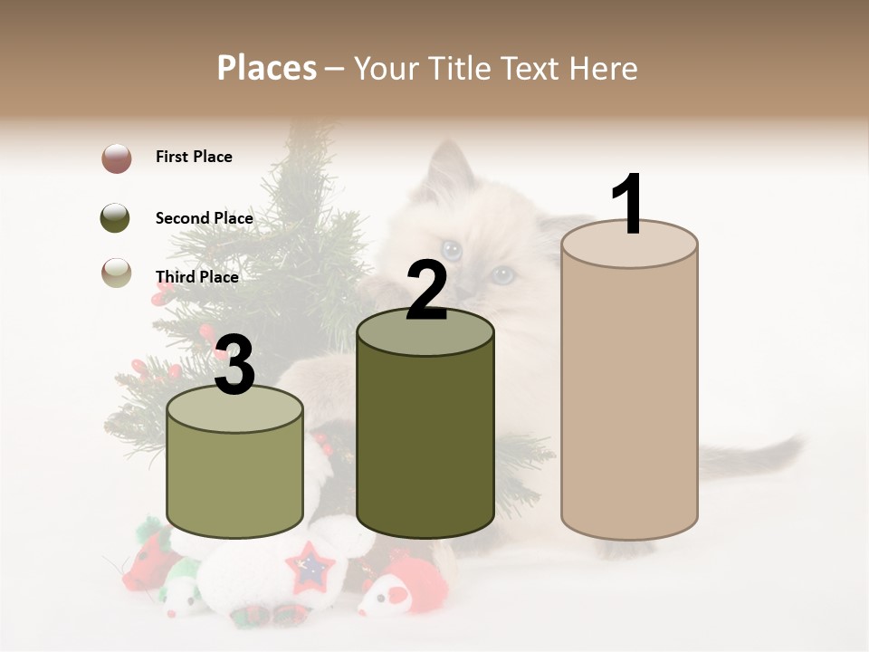 Energetic Miniature Cute PowerPoint Template