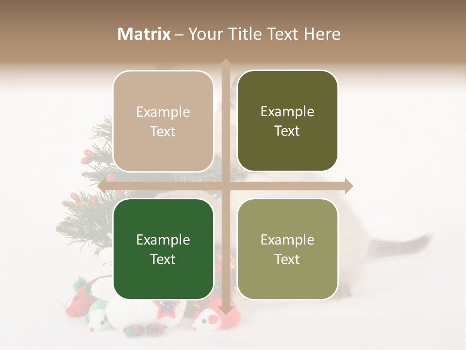 Energetic Miniature Cute PowerPoint Template