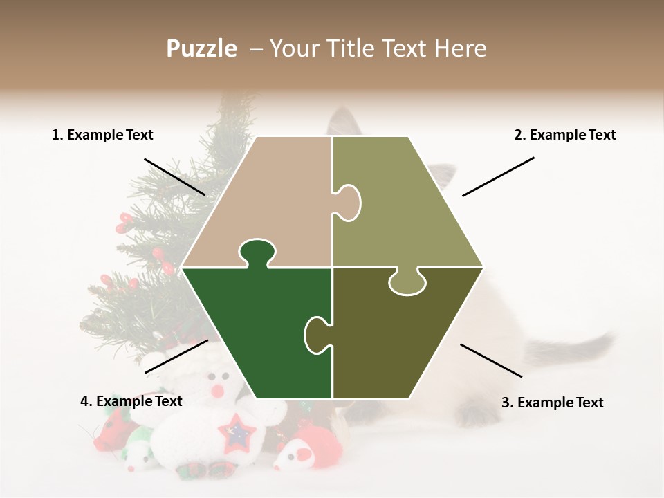Energetic Miniature Cute PowerPoint Template