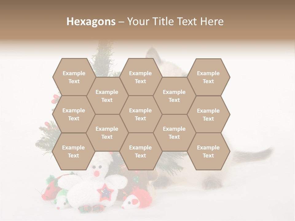 Energetic Miniature Cute PowerPoint Template