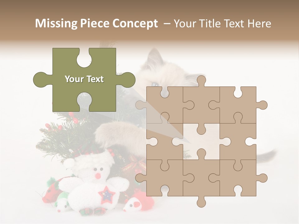 Energetic Miniature Cute PowerPoint Template