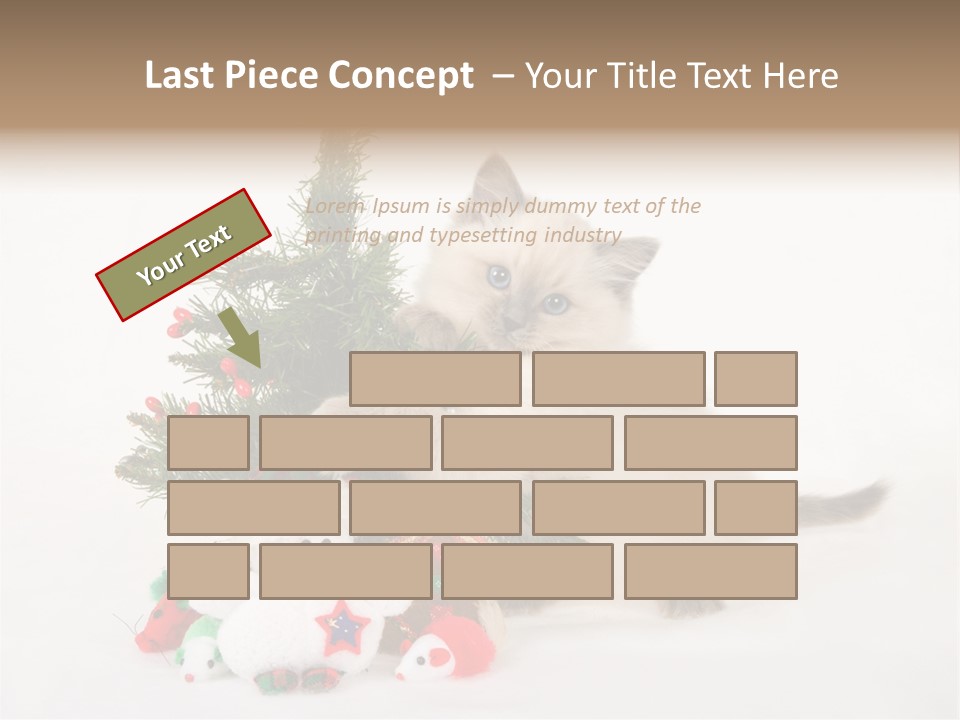 Energetic Miniature Cute PowerPoint Template