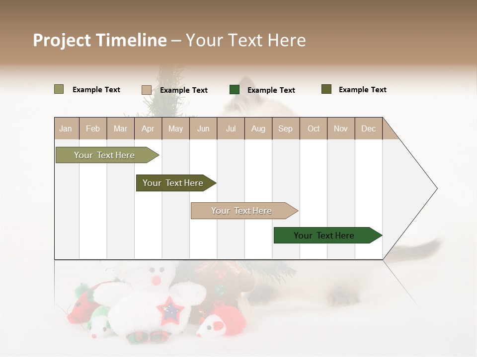 Energetic Miniature Cute PowerPoint Template