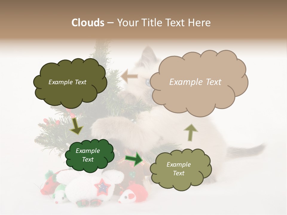 Energetic Miniature Cute PowerPoint Template