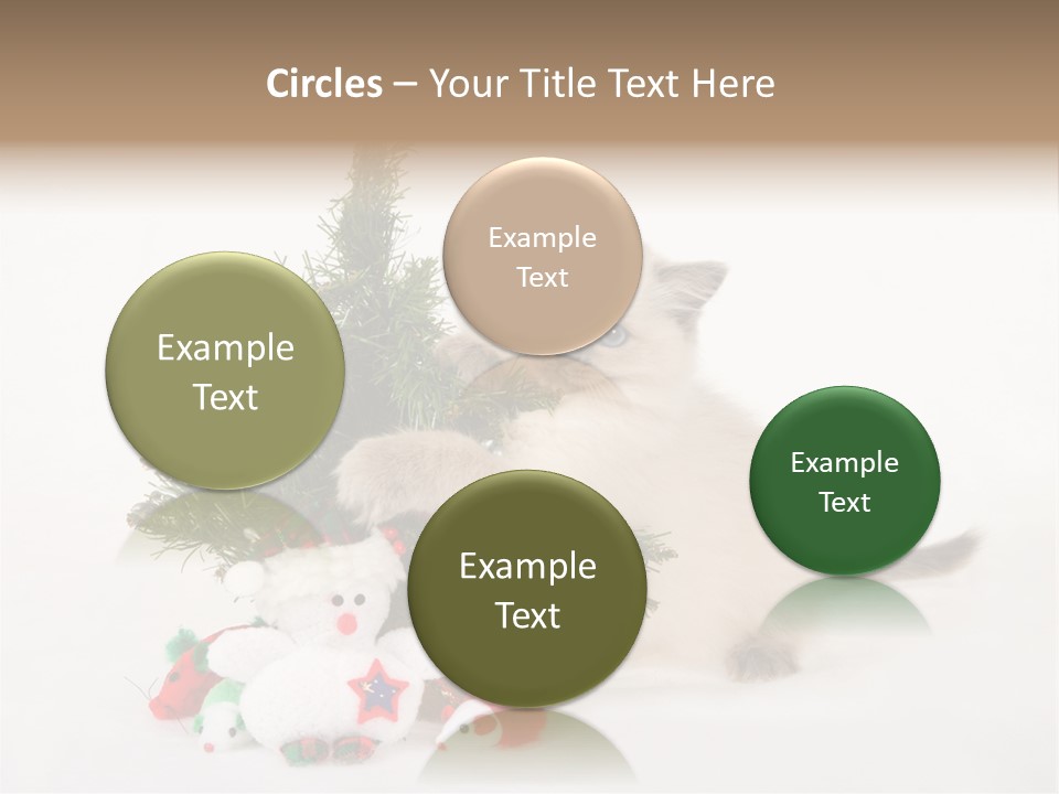 Energetic Miniature Cute PowerPoint Template