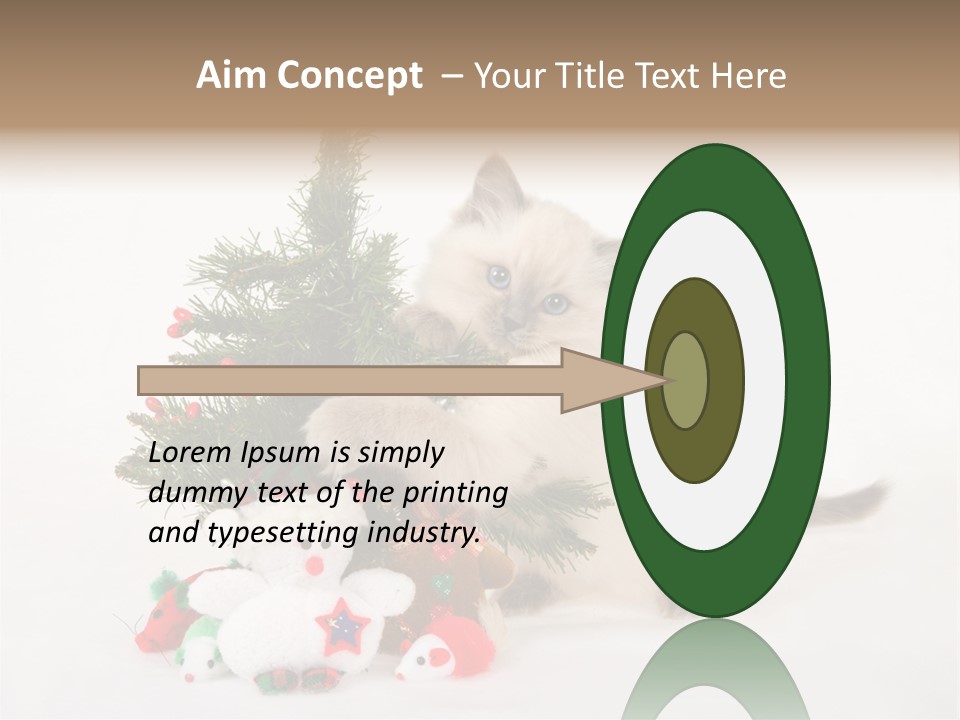 Energetic Miniature Cute PowerPoint Template