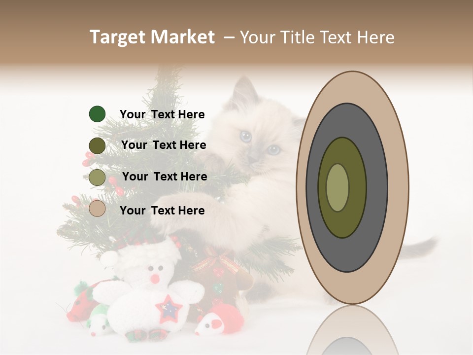 Energetic Miniature Cute PowerPoint Template