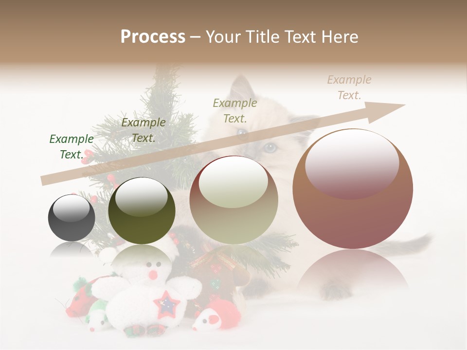 Energetic Miniature Cute PowerPoint Template