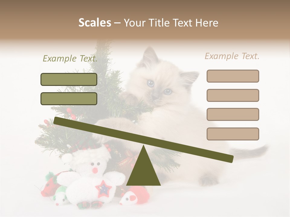Energetic Miniature Cute PowerPoint Template