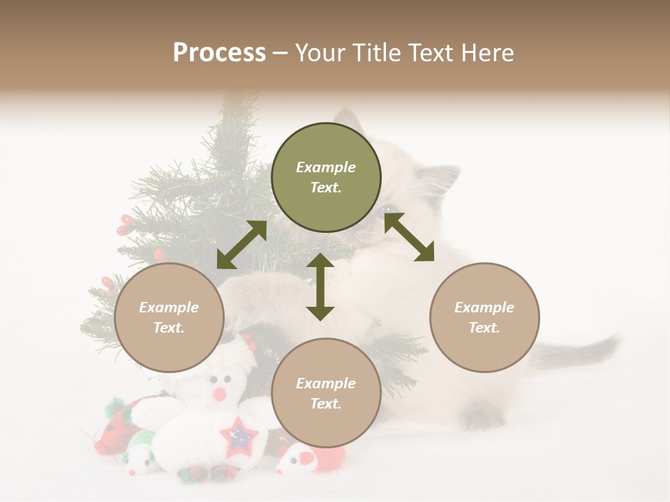 Energetic Miniature Cute PowerPoint Template