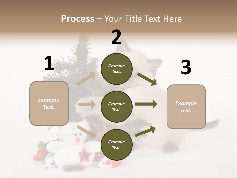 Energetic Miniature Cute PowerPoint Template