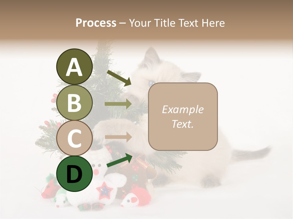 Energetic Miniature Cute PowerPoint Template
