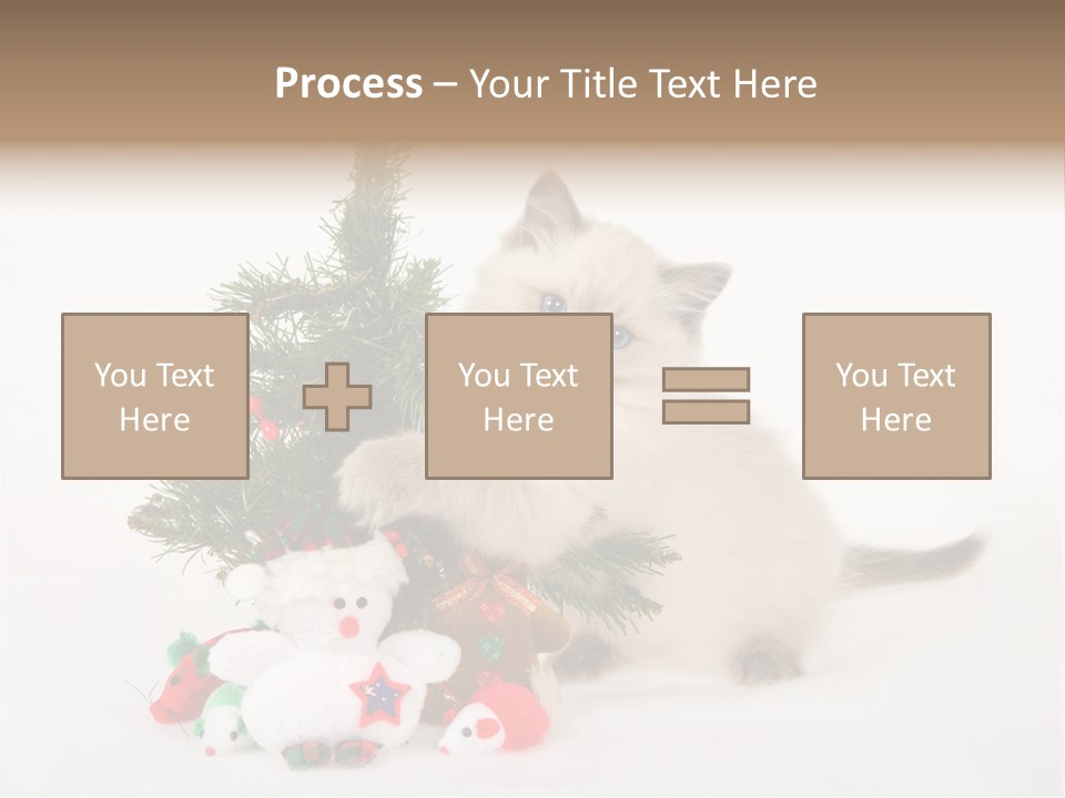 Energetic Miniature Cute PowerPoint Template