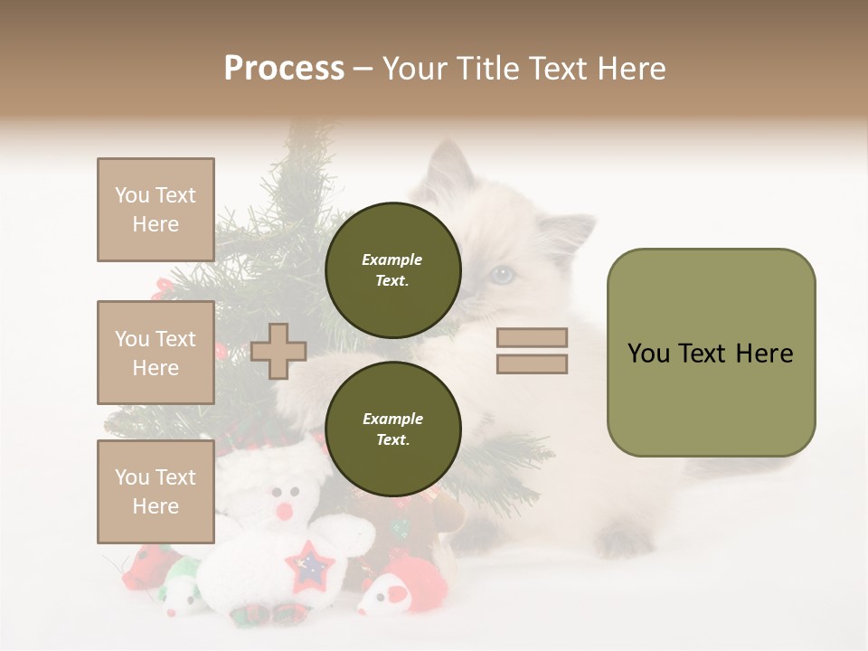 Energetic Miniature Cute PowerPoint Template