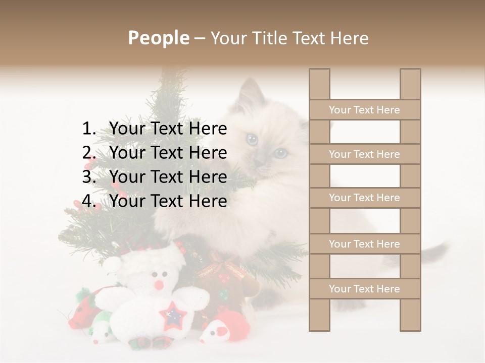 Energetic Miniature Cute PowerPoint Template