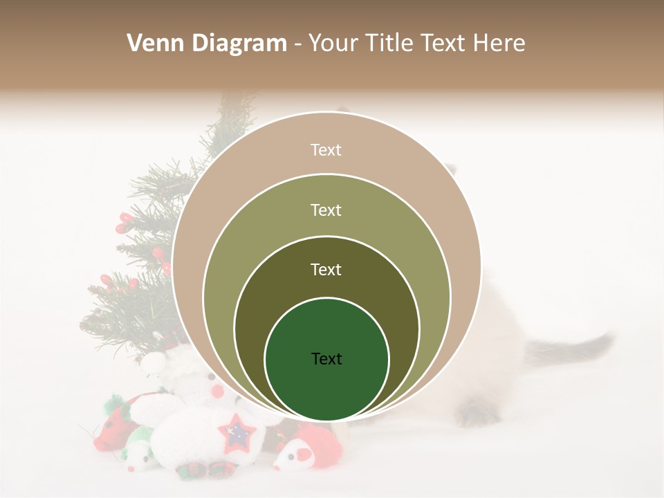 Energetic Miniature Cute PowerPoint Template