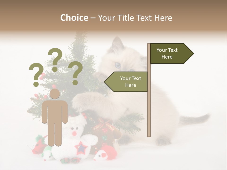 Energetic Miniature Cute PowerPoint Template