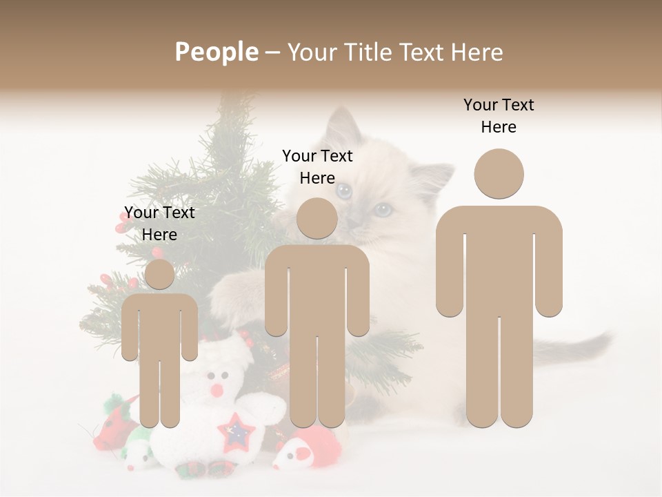 Energetic Miniature Cute PowerPoint Template