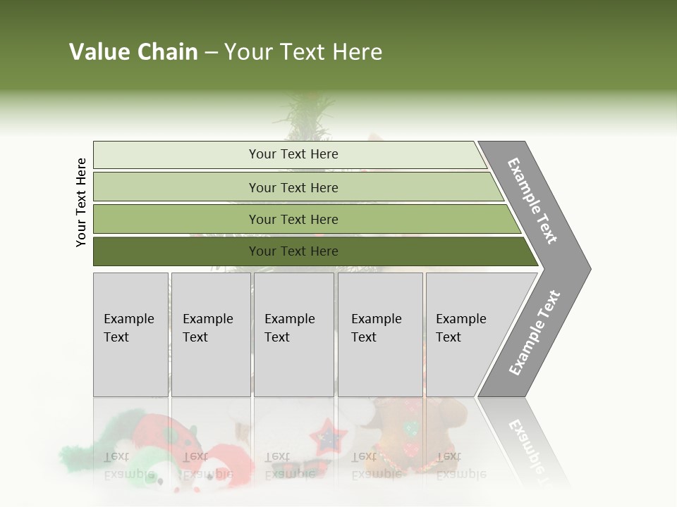 Snow Cats Tree PowerPoint Template