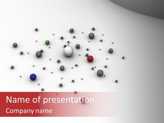 Symbol Round Glass PowerPoint Template