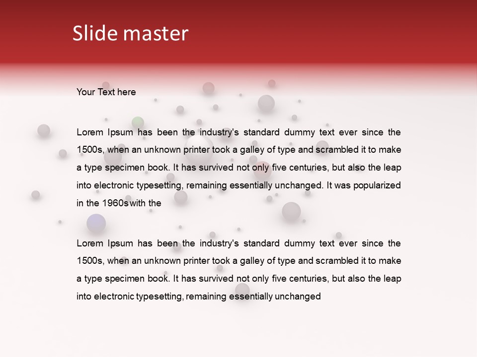 Symbol Round Glass PowerPoint Template