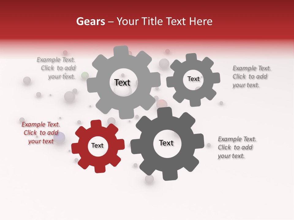 Symbol Round Glass PowerPoint Template