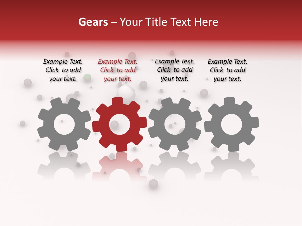 Symbol Round Glass PowerPoint Template