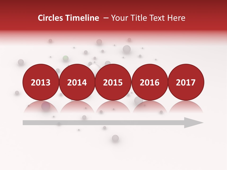 Symbol Round Glass PowerPoint Template