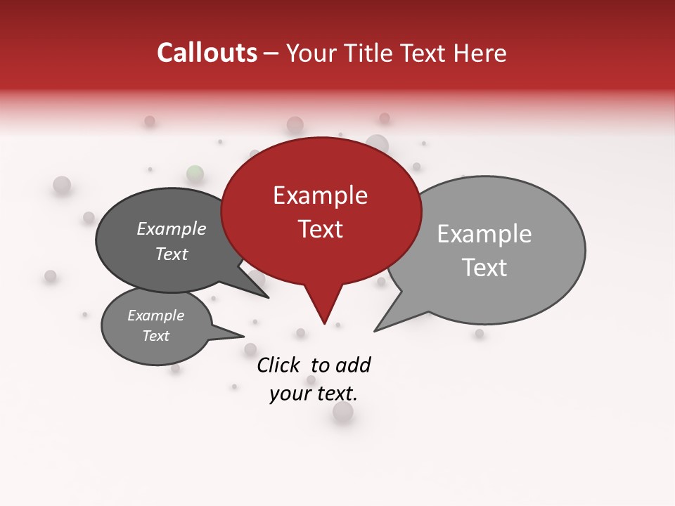 Symbol Round Glass PowerPoint Template