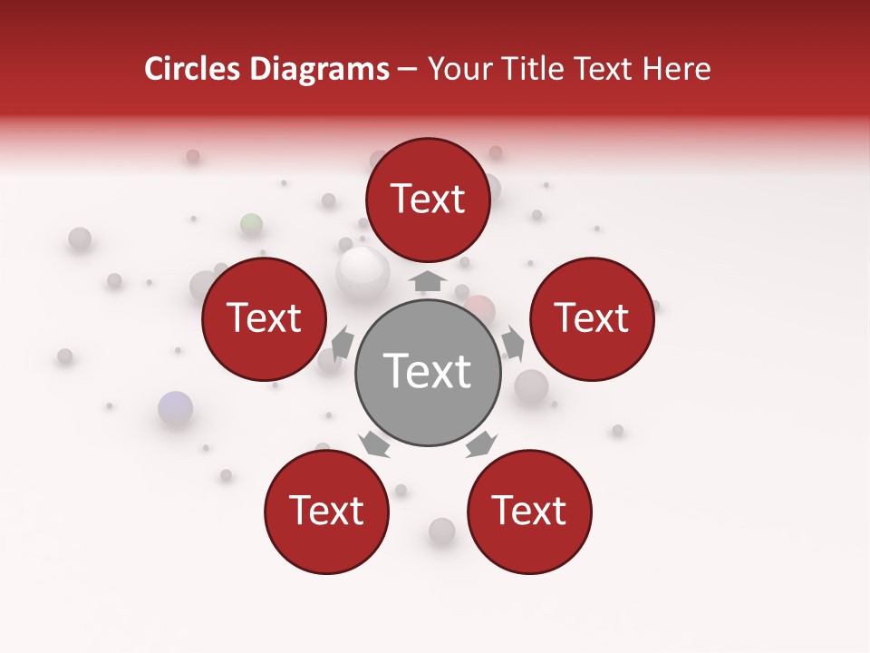 Symbol Round Glass PowerPoint Template