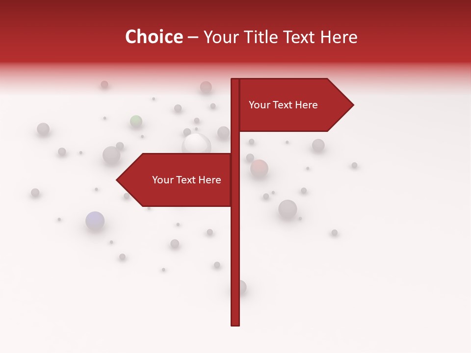 Symbol Round Glass PowerPoint Template