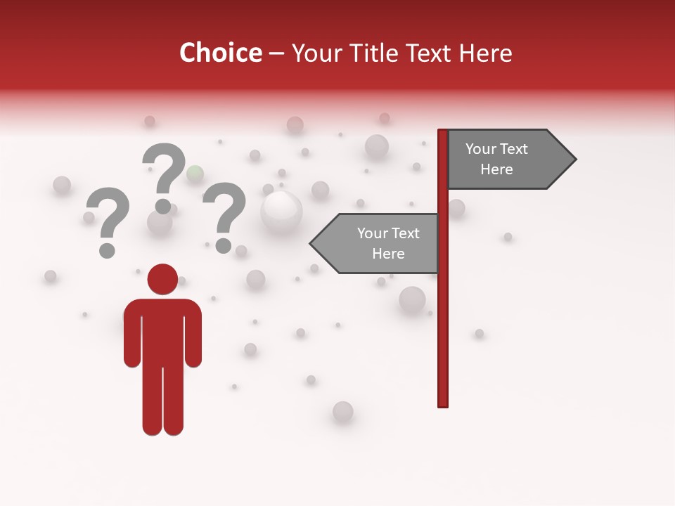Symbol Round Glass PowerPoint Template