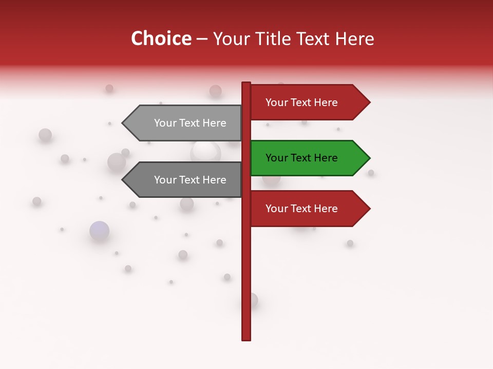 Symbol Round Glass PowerPoint Template