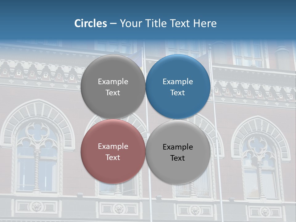 Urban Ukraine City PowerPoint Template