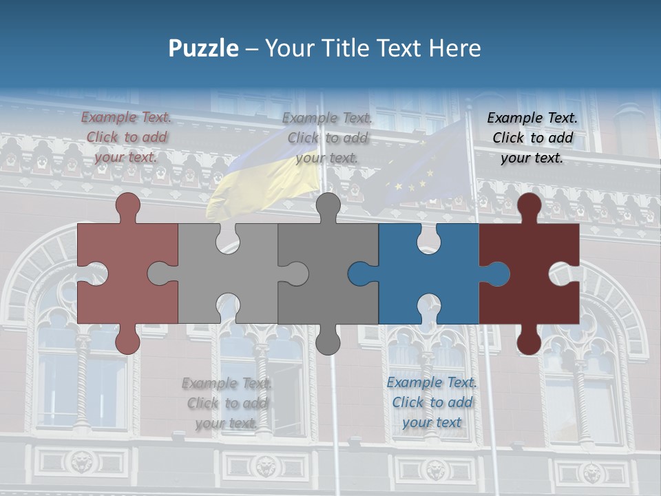 Urban Ukraine City PowerPoint Template