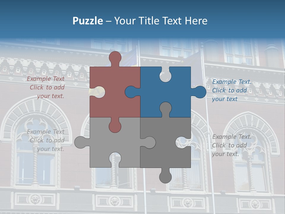 Urban Ukraine City PowerPoint Template