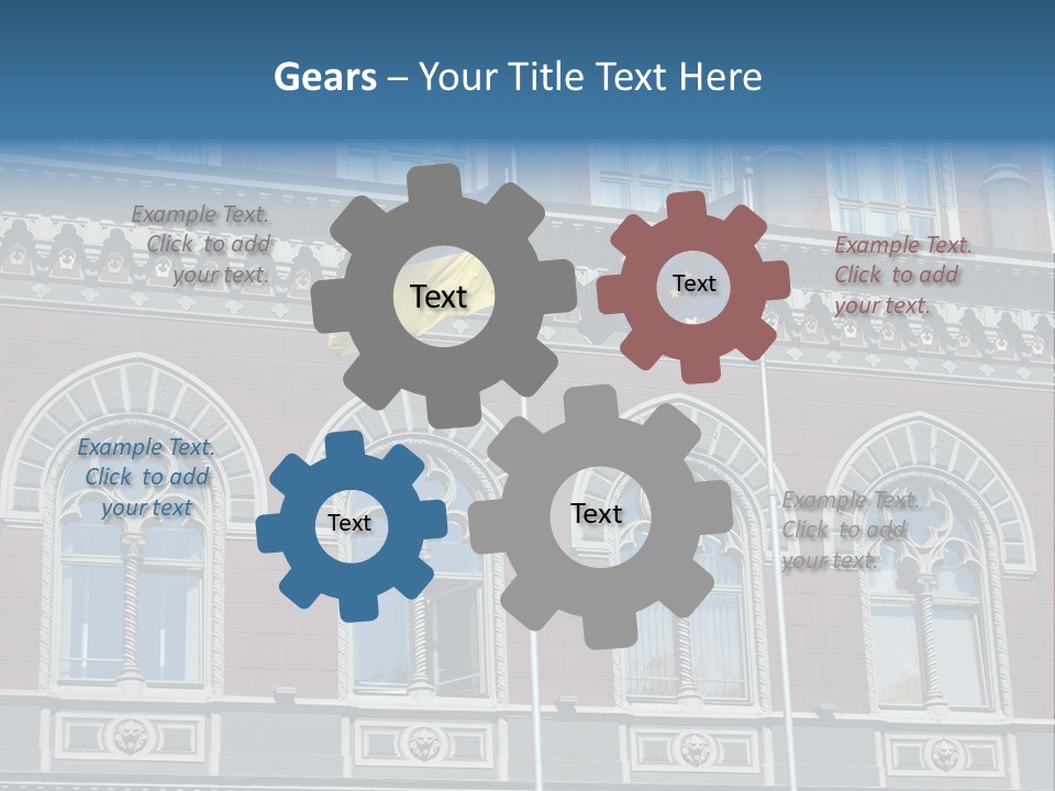 Urban Ukraine City PowerPoint Template