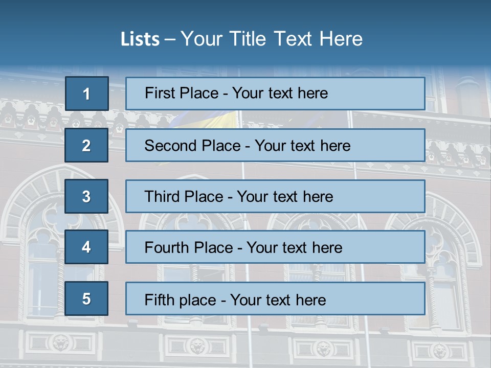 Urban Ukraine City PowerPoint Template