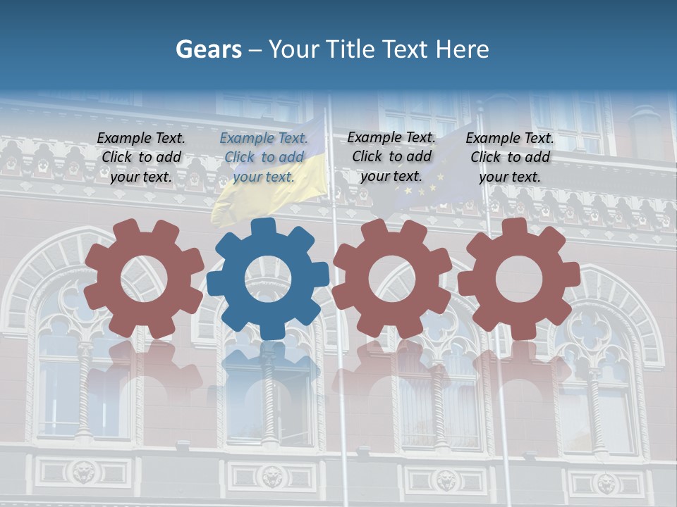 Urban Ukraine City PowerPoint Template